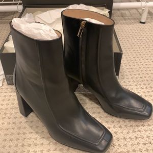 J. Crew Black Heeled Boots